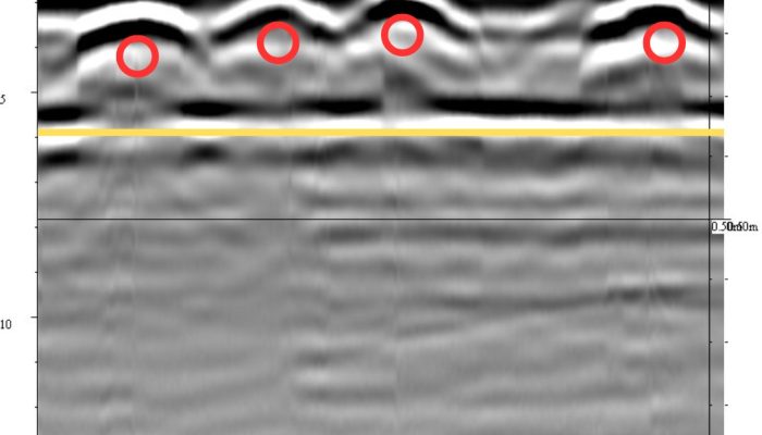 GPR scanning